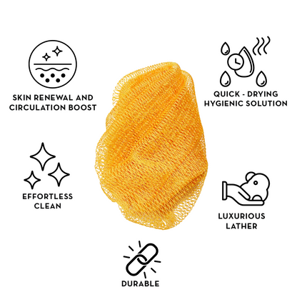 AFRICAN EXFOLIATING NET SPONGE